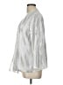 Chico's 100% Polyester Metallic Silver Blazer Size Lg (2) - photo 5