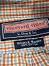 Vineyard Vines 100% Cotton Houndstooth Tan Long Sleeve Button-Down Shirt Size 10 (estimated) - photo 3