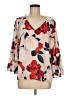 Nine West Tan 3/4 Sleeve Blouse Size M - photo 1