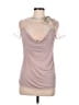 Valentino 100% Viscose Silver Short Sleeve Top Size EU (IT) 40 / US 4 - photo 1