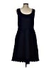Maeve Chevron-herringbone Blue Casual Dress Size L - photo 1