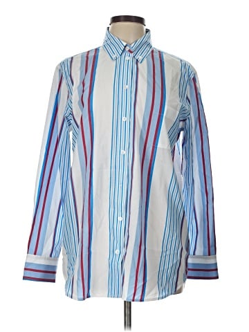 Equipment Long Sleeve Button-Down Shirt (view 1)