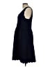 Maeve Chevron-herringbone Blue Casual Dress Size L - photo 5