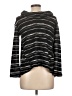 Apt. 9 Stripes Black Turtleneck Sweater Size L (petite) - photo 2