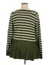 Any Body Stripes Green Pullover Sweater Size XL - photo 2
