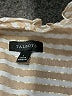 Talbots Stripes Ivory Sleeveless Button-Down Shirt Size L - photo 7