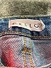 Cello Jeans Stars Blue Denim Shorts Size S - photo 3