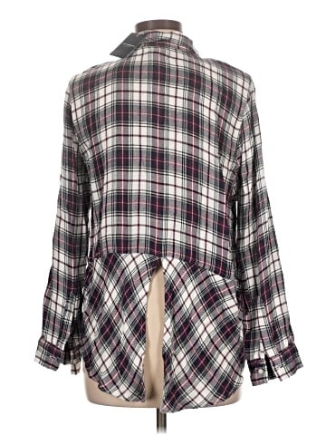 Lucky Brand 3/4 Sleeve Button-Down Shirt (view 2)