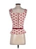 Jill Stuart Pink Red Sleeveless Top Size Med (2) - photo 2