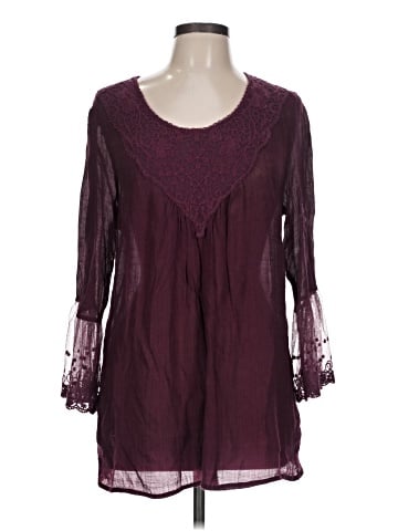 Indigo Soul 3/4 Sleeve Blouse (view 1)