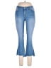 Assorted Brands Hearts Blue Jeans Size L - photo 1