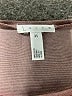 Leith Solid Brown Casual Dress Size XS - photo 7