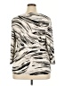 JM Collection Ivory 3/4 Sleeve Top Size XXL - photo 2