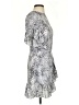 Karlie 100% Polyester Animal Print Silver Cocktail Dress Size S - photo 4