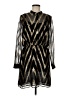 Aryn K. 100% Polyester Metallic Gold Cocktail Dress Size M - photo 1