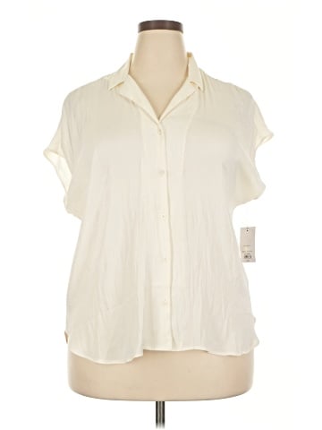Nine West Short Sleeve Blouse (view 1)