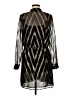 Aryn K. 100% Polyester Metallic Gold Cocktail Dress Size M - photo 2