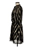 Aryn K. 100% Polyester Metallic Gold Cocktail Dress Size M - photo 5