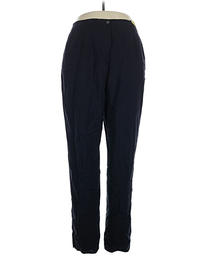 Pre-owned Doncaster Collection Casual Pants In Blue