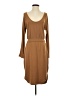 Gap Solid Brown Casual Dress Size XS - photo 1