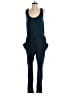 Hot Kiss Solid Blue Teal Jumpsuit Size XL - photo 1