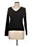 Evie Black Long Sleeve Top Size L - photo 1