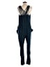 Hot Kiss Solid Blue Teal Jumpsuit Size XL - photo 2
