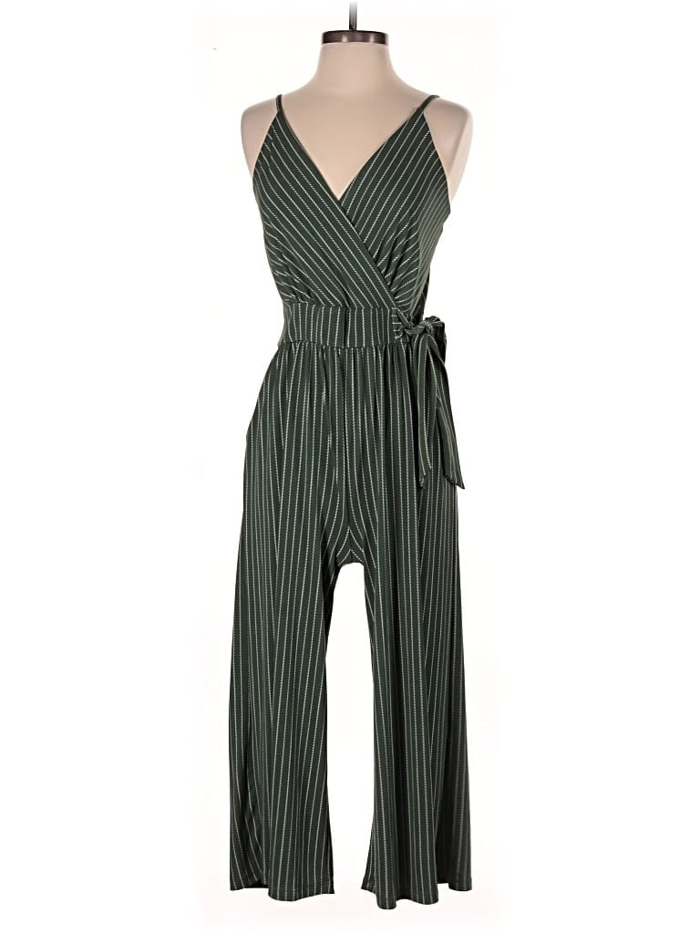 Pre-owned Kaileigh Jumpsuit In Green