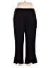 Susan Graver Solid Black Active Pants Size XL - photo 2