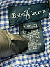 Ralph Lauren Checkered-gingham Blue Long Sleeve Button-Down Shirt Size 10 - 12 - photo 3