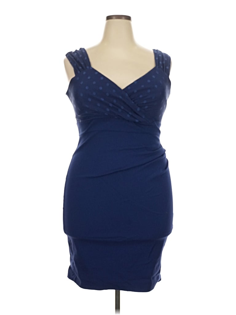 Pre-owned Torrid Cocktail Dress In Blue