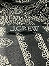 J.Crew 100% Viscose Paisley Black Kimono Size Lg  - photo 6