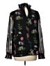 Ted Baker London 100% Polyester Black Long Sleeve Blouse Size 10 (4) - photo 2