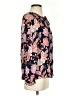 Lucky Brand Floral Blue Long Sleeve Blouse Size S - photo 4