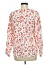 The Drop White Long Sleeve Blouse Size M - photo 2