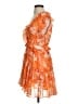 Reset 100% Polyester Orange Cocktail Dress Size S - photo 5