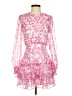 Aqua 100% Polyester Pink Cocktail Dress Size XS - photo 1