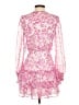 Aqua 100% Polyester Pink Cocktail Dress Size XS - photo 2