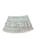 Lucky in Love Stripes Gray Active Skort Size 16 - photo 2