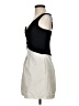 BCBGMAXAZRIA Color Block Ivory Cocktail Dress Size 0 - photo 5