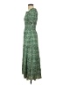 Max Studio 100% Rayon Paisley Green Casual Dress Size XS - photo 5
