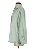 Zara Solid Green Long Sleeve Blouse Size S - photo 5