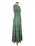Max Studio 100% Rayon Paisley Green Casual Dress Size XS - photo 4