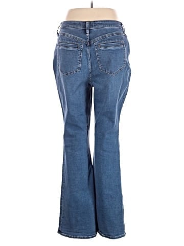 Madewell Curvy Skinny Flare Jeans in Elevere Wash (view 2)
