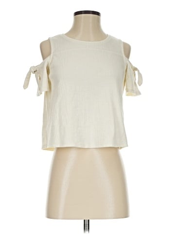 Madewell Skylark Cold-Shoulder Top (view 1)