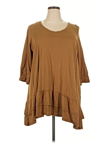 LOGO by Lori Goldstein Casual Dress (view 1)