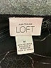 Ann Taylor LOFT 100% Polyester Paisley Black Casual Skirt Size M - photo 4