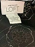 Ann Taylor LOFT 100% Polyester Paisley Black Casual Skirt Size M - photo 5