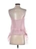 MNG 100% Polyester Pink Sleeveless Blouse Size XS - photo 2