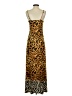 MSK Animal Print Brown Cocktail Dress Size S (estimated) - photo 2